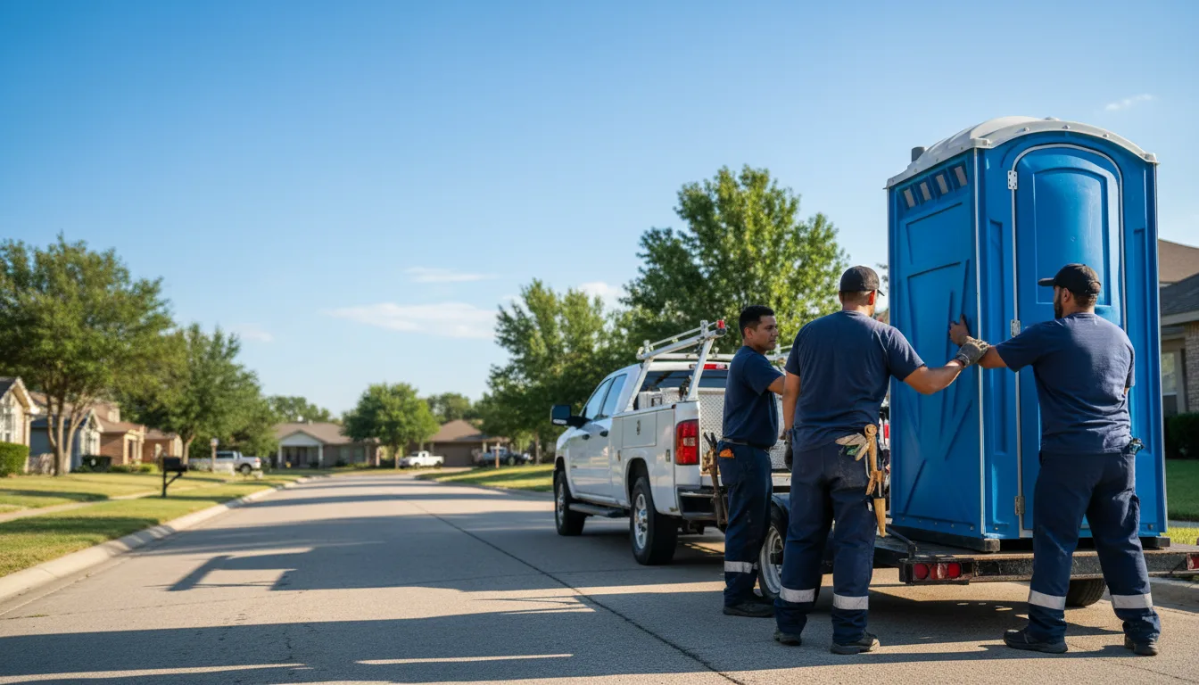 Portable Toilet Rental in Knoxville, IA near me